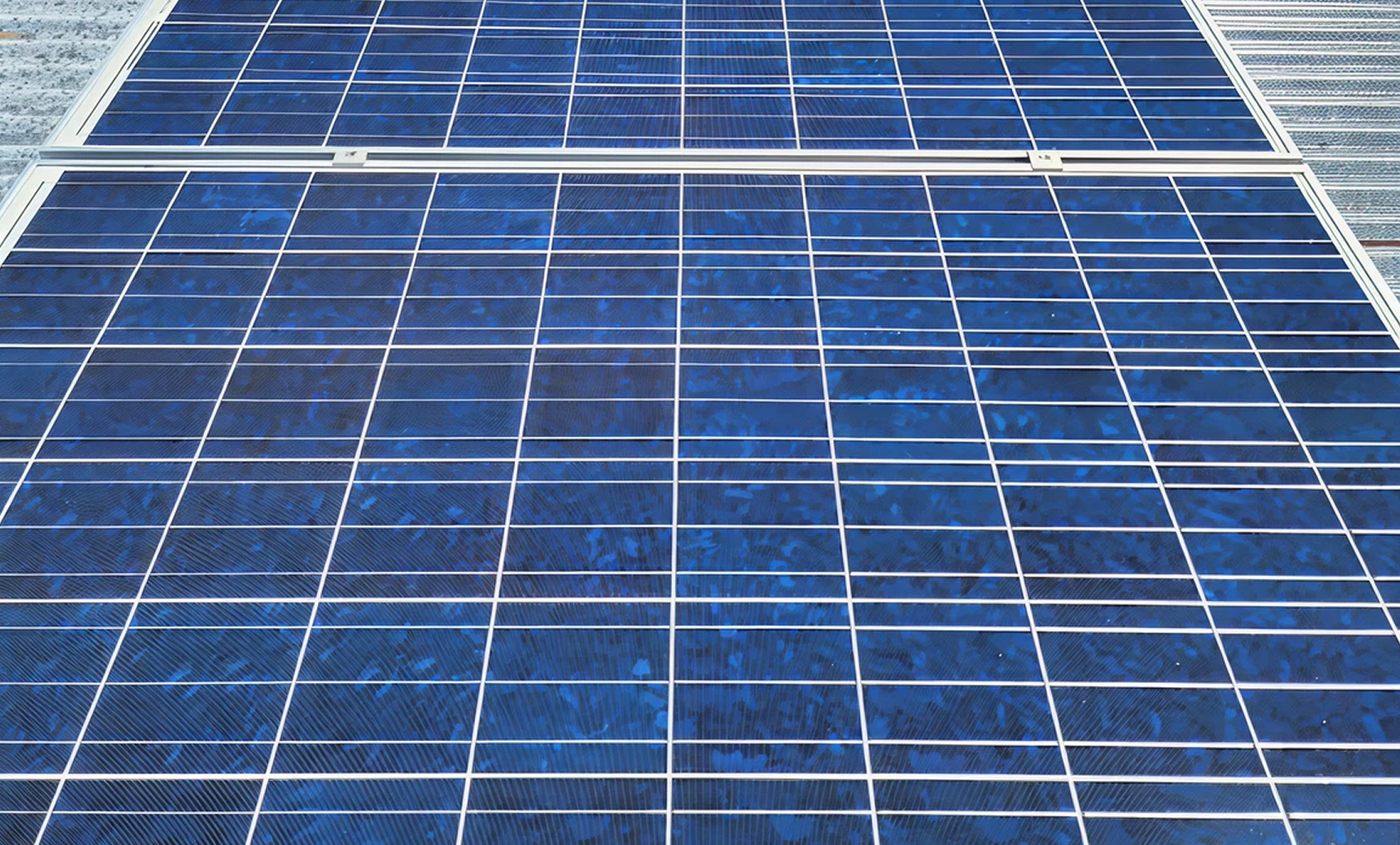 After Solar Panel Cleaning