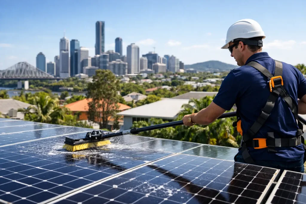 Solar Panel Cleaning Brisbane Homeowners Need