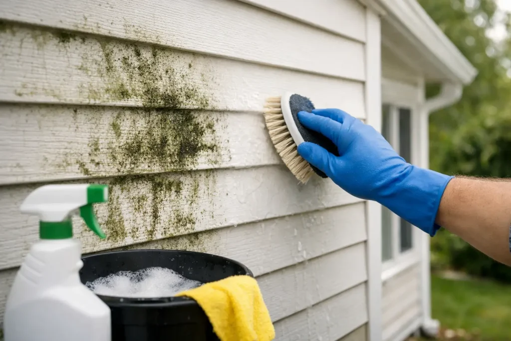 How to Remove Mould From House Exterior