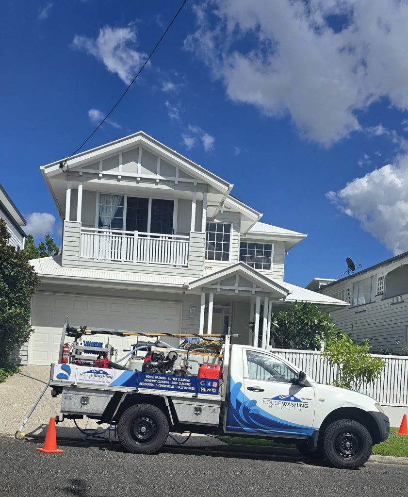 House washing Gordon Park Brisbane completed by House Washing Heroes using our professional soft washing system.